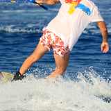 Splash Oversize White T-Shirt