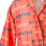 Be Positive Red Kimono Robe