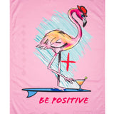 Flamingo Breeze Towel