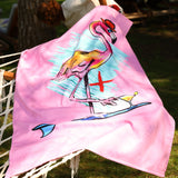 Flamingo Breeze Towel