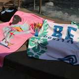 Flamingo Breeze Towel