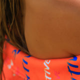 Be Positive Red Kimono Robe