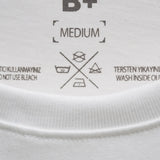 Line Oversize White T-Shirt