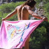 Flamingo Breeze Towel