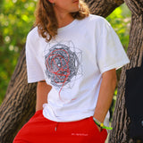 Be Different Oversize White T-Shirt