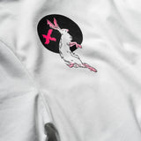 Crazy Rabbit Oversize White T-Shirt
