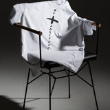 Line Oversize White T-Shirt