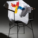 Splash Oversize White T-Shirt