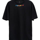 Splash Oversize Black T-Shirt